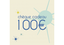 Chèque cadeaux de 100 Euros